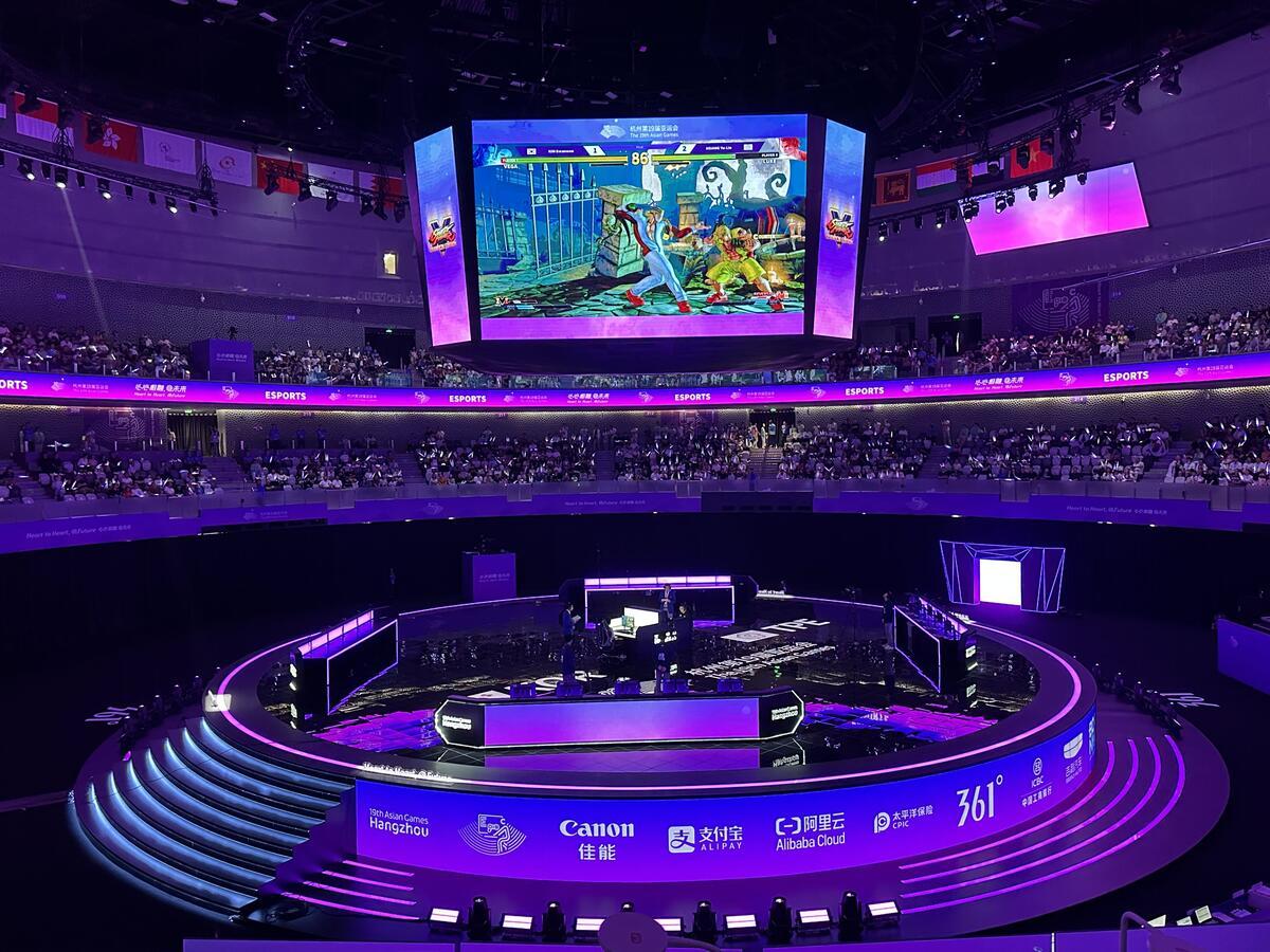 电竞博彩电竞比赛现场